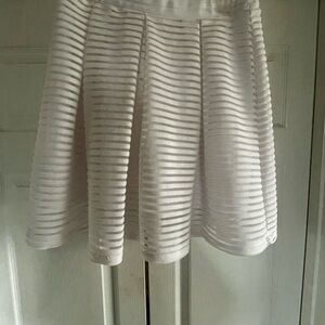 Elegant Off White Skirt